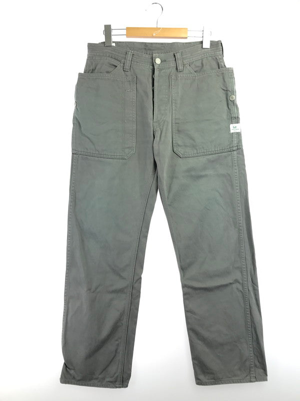 【中古品】【メンズ】 SASSAFRAS ササフラス FALL LEAF TOUGH PANTS フォール リーフ タフパンツ ボトム 156-261020-na-28-tagh サイズ：M カラー：グレー系 万代Net店