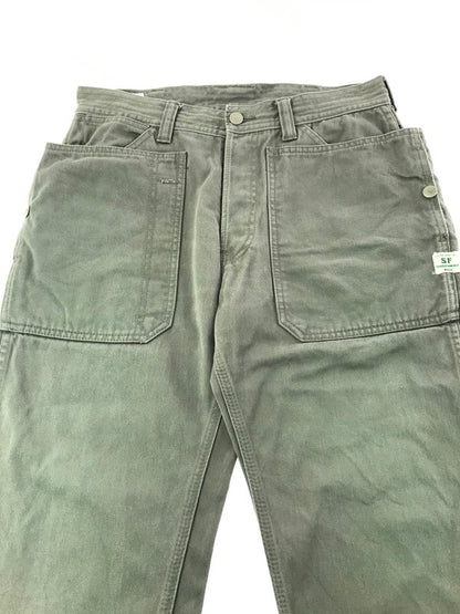 【中古品】【メンズ】 SASSAFRAS ササフラス FALL LEAF TOUGH PANTS フォール リーフ タフパンツ ボトム 156-261020-na-28-tagh サイズ：M カラー：グレー系 万代Net店