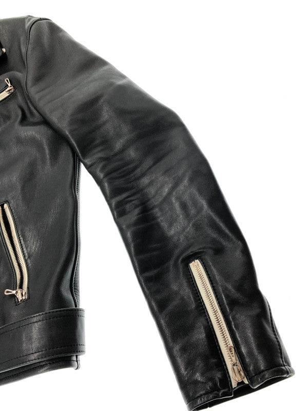 【現状渡し品】【メンズ】 DIGAWEL ディガウェル HORSE LEATHER DOUBLE RIDERS JACKET ホースレザー ダブル ライダース ジャケット アウター 140-261019-ty-01-tagh サイズ：2 カラー：ブラック 万代Net店