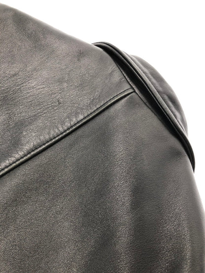 【現状渡し品】【メンズ】 DIGAWEL ディガウェル HORSE LEATHER DOUBLE RIDERS JACKET ホースレザー ダブル ライダース ジャケット アウター 140-261019-ty-01-tagh サイズ：2 カラー：ブラック 万代Net店