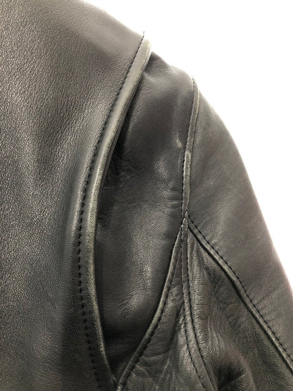 【現状渡し品】【メンズ】 DIGAWEL ディガウェル HORSE LEATHER DOUBLE RIDERS JACKET ホースレザー ダブル ライダース ジャケット アウター 140-261019-ty-01-tagh サイズ：2 カラー：ブラック 万代Net店