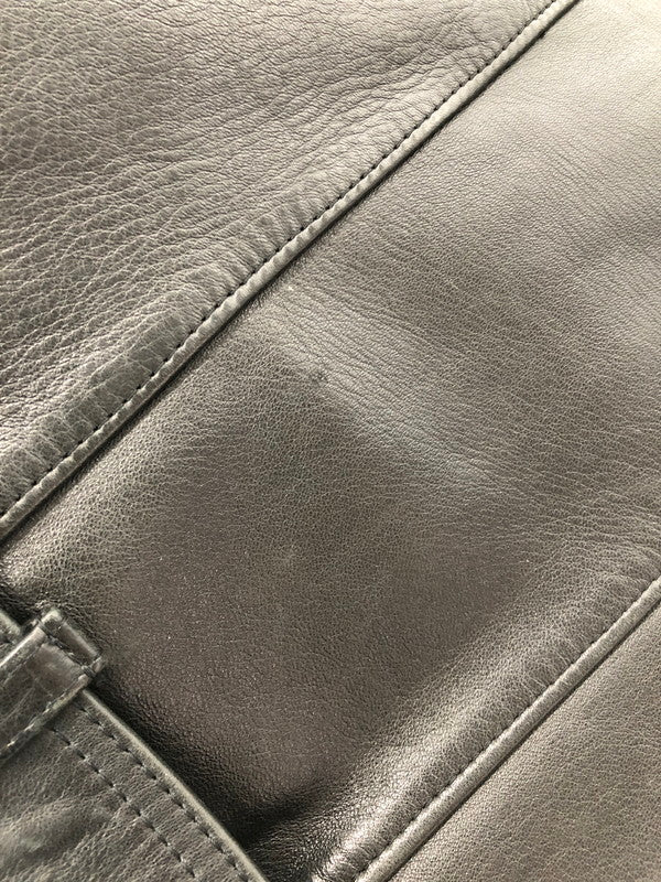 【現状渡し品】【メンズ】 DIGAWEL ディガウェル HORSE LEATHER DOUBLE RIDERS JACKET ホースレザー ダブル ライダース ジャケット アウター 140-261019-ty-01-tagh サイズ：2 カラー：ブラック 万代Net店