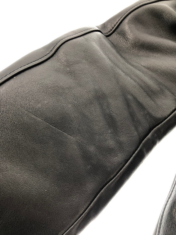 【現状渡し品】【メンズ】 DIGAWEL ディガウェル HORSE LEATHER DOUBLE RIDERS JACKET ホースレザー ダブル ライダース ジャケット アウター 140-261019-ty-01-tagh サイズ：2 カラー：ブラック 万代Net店