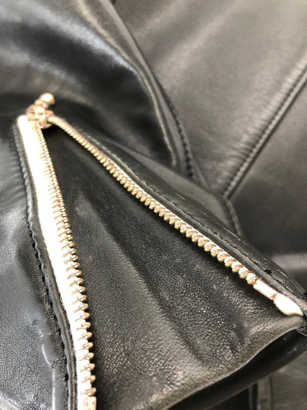 【現状渡し品】【メンズ】 DIGAWEL ディガウェル HORSE LEATHER DOUBLE RIDERS JACKET ホースレザー ダブル ライダース ジャケット アウター 140-261019-ty-01-tagh サイズ：2 カラー：ブラック 万代Net店