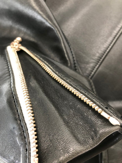 【現状渡し品】【メンズ】 DIGAWEL ディガウェル HORSE LEATHER DOUBLE RIDERS JACKET ホースレザー ダブル ライダース ジャケット アウター 140-261019-ty-01-tagh サイズ：2 カラー：ブラック 万代Net店