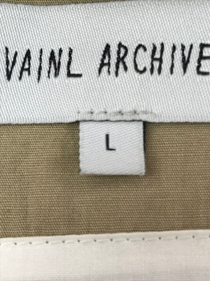 【中古品】【メンズ】 VAINL ARCHIVE ヴァイナルアーカイブ CITY WEATHER MAN'S FIELD JACKET フィールドジャケット アウター 140-261025-na-07-tagh サイズ：L カラー：ベージュ 万代Net店