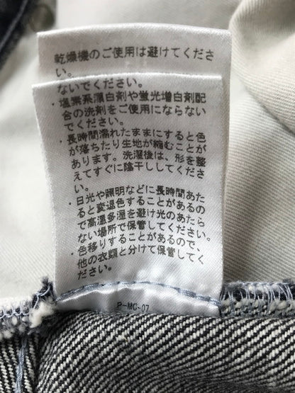 【中古品】【メンズ】 SIMPLY COMPLICATED シンプリーコンプリケイテッド BLACK DENIM PANTS SC-01G1M・G2M ブラック デニムパンツ ボトムス 151-261020-na-21-tagh サイズ：3 カラー：ブラック 万代Net店