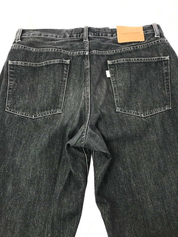 【中古品】【メンズ】 SIMPLY COMPLICATED シンプリーコンプリケイテッド BLACK DENIM PANTS SC-01G1M・G2M ブラック デニムパンツ ボトムス 151-261020-na-21-tagh サイズ：3 カラー：ブラック 万代Net店