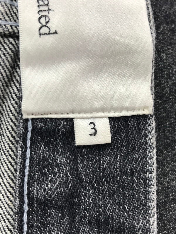 【中古品】【メンズ】 SIMPLY COMPLICATED シンプリーコンプリケイテッド BLACK DENIM PANTS SC-01G1M・G2M ブラック デニムパンツ ボトムス 151-261020-na-21-tagh サイズ：3 カラー：ブラック 万代Net店