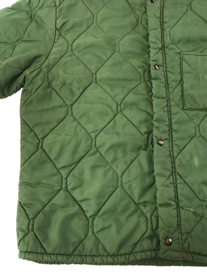 【現状渡し品】【メンズ】 USAF アメリカ空軍 QUILTING JACKET CWU-9P キルティングジャケット アウター 146-261025-na-08-tagh サイズ：M カラー：グリーン 万代Net店