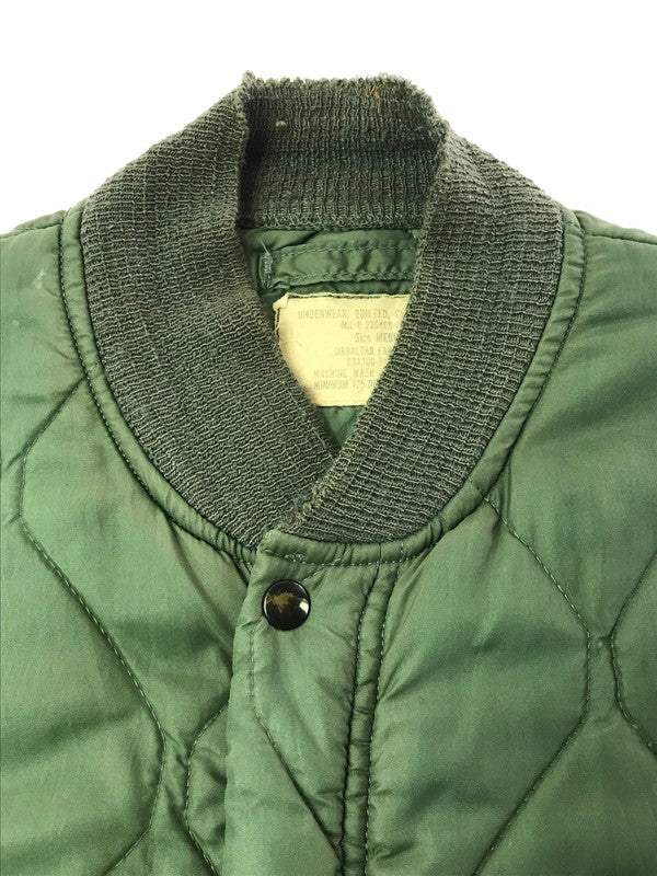 【現状渡し品】【メンズ】 USAF アメリカ空軍 QUILTING JACKET CWU-9P キルティングジャケット アウター 146-261025-na-08-tagh サイズ：M カラー：グリーン 万代Net店