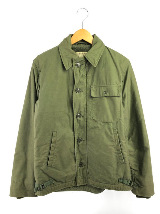 【現状渡し品】【メンズ】 U.S. NAVY アメリカ海軍 70'S A-2 DECK JACKET 8415-753-5611 70年代 デッキジャケット SCOVILLジッパー アウター 146-261024-na-04-tagh サイズ：S カラー：カーキ 万代Net店