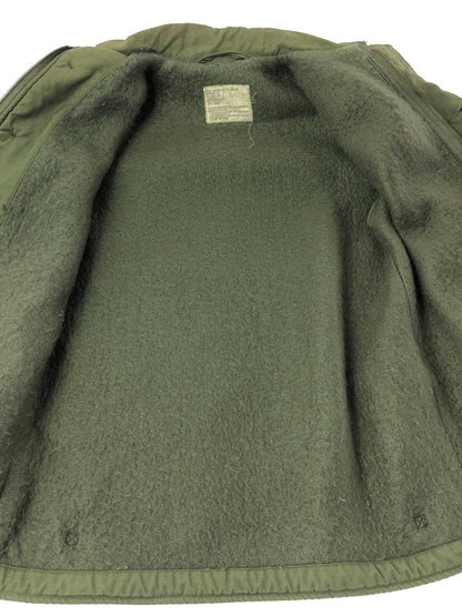 【現状渡し品】【メンズ】 U.S. NAVY アメリカ海軍 70'S A-2 DECK JACKET 8415-753-5611 70年代 デッキジャケット SCOVILLジッパー アウター 146-261024-na-04-tagh サイズ：S カラー：カーキ 万代Net店