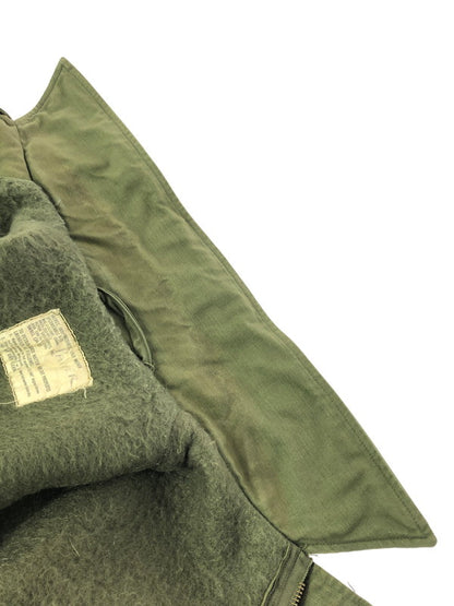 【現状渡し品】【メンズ】 U.S. NAVY アメリカ海軍 70'S A-2 DECK JACKET 8415-753-5611 70年代 デッキジャケット SCOVILLジッパー アウター 146-261024-na-04-tagh サイズ：S カラー：カーキ 万代Net店