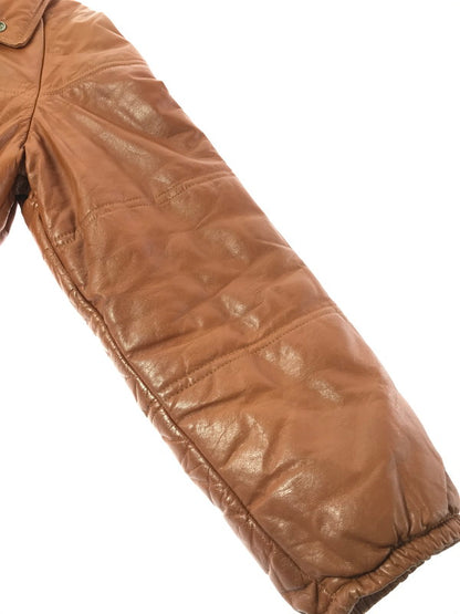 【中古品】【メンズ】 SCHOTT ショット USA製 80'S LEATHER JACKET 80年代 レザー 中綿ジャケット アウター 145-261019-na-20-tagh サイズ：38 カラー：ブラウン 万代Net店