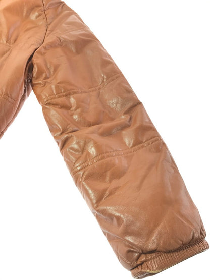 【中古品】【メンズ】 SCHOTT ショット USA製 80'S LEATHER JACKET 80年代 レザー 中綿ジャケット アウター 145-261019-na-20-tagh サイズ：38 カラー：ブラウン 万代Net店