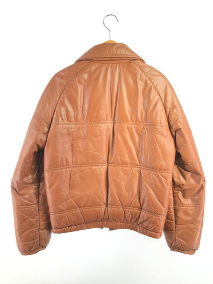【中古品】【メンズ】 SCHOTT ショット USA製 80'S LEATHER JACKET 80年代 レザー 中綿ジャケット アウター 145-261019-na-20-tagh サイズ：38 カラー：ブラウン 万代Net店