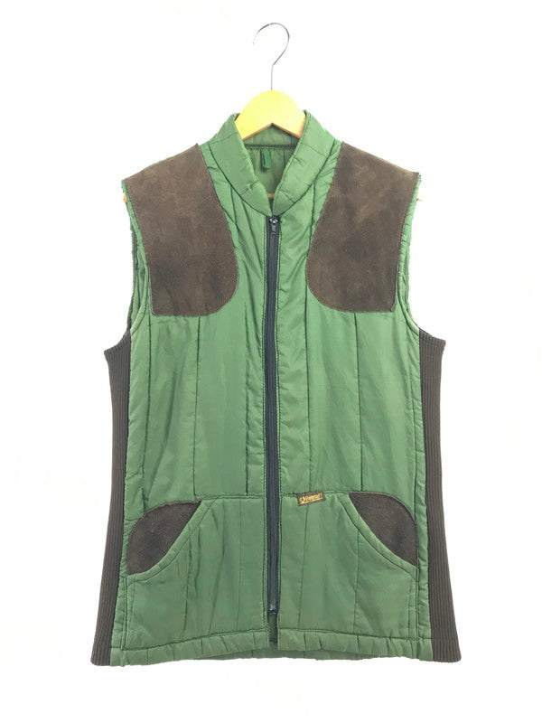 【中古品】【メンズ】 BELSTAFF ベルスタッフ 70S-80S QUILTING HUNTING VEST 70年代-80年代 キルティング ハンティング ベスト アウター 146-261020-na-12-tagh サイズ：MED カラー：グリーン 万代Net店
