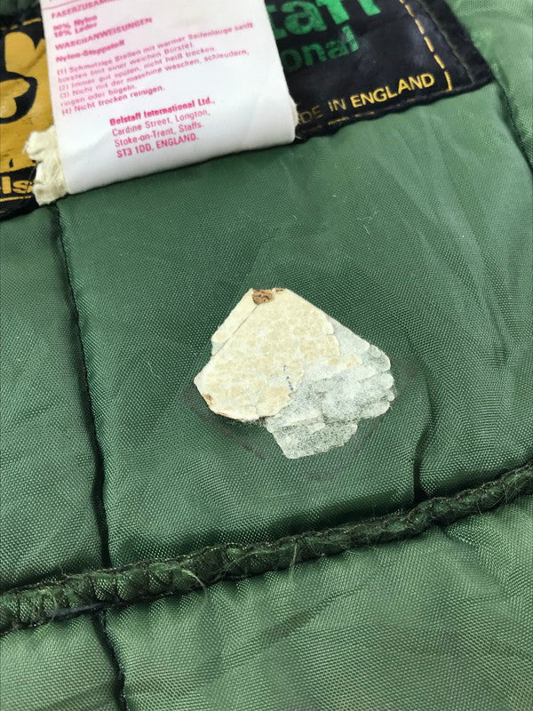 【中古品】【メンズ】 BELSTAFF ベルスタッフ 70S-80S QUILTING HUNTING VEST 70年代-80年代 キルティング ハンティング ベスト アウター 146-261020-na-12-tagh サイズ：MED カラー：グリーン 万代Net店