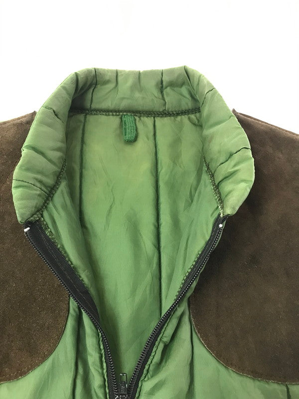 【中古品】【メンズ】 BELSTAFF ベルスタッフ 70S-80S QUILTING HUNTING VEST 70年代-80年代 キルティング ハンティング ベスト アウター 146-261020-na-12-tagh サイズ：MED カラー：グリーン 万代Net店