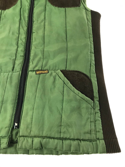 【中古品】【メンズ】 BELSTAFF ベルスタッフ 70S-80S QUILTING HUNTING VEST 70年代-80年代 キルティング ハンティング ベスト アウター 146-261020-na-12-tagh サイズ：MED カラー：グリーン 万代Net店