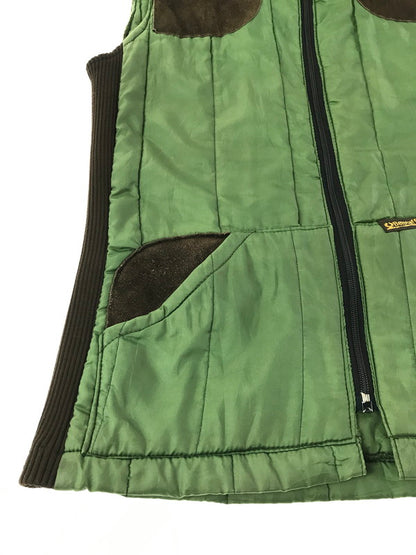 【中古品】【メンズ】 BELSTAFF ベルスタッフ 70S-80S QUILTING HUNTING VEST 70年代-80年代 キルティング ハンティング ベスト アウター 146-261020-na-12-tagh サイズ：MED カラー：グリーン 万代Net店