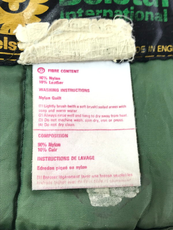 【中古品】【メンズ】 BELSTAFF ベルスタッフ 70S-80S QUILTING HUNTING VEST 70年代-80年代 キルティング ハンティング ベスト アウター 146-261020-na-12-tagh サイズ：MED カラー：グリーン 万代Net店