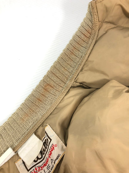 【現状渡し品】【メンズ】 WALLS ウォールズ 80'S-90'S USA DOWN JACKET 80～90年代 USA製 ダウン ジャケット アウター 146-261017-ty-10-tagh サイズ：不明 カラー：ベージュ 万代Net店