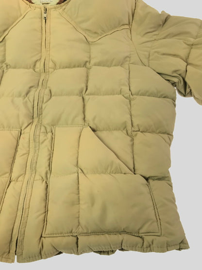 【現状渡し品】【メンズ】 WALLS ウォールズ 80'S-90'S USA DOWN JACKET 80～90年代 USA製 ダウン ジャケット アウター 146-261017-ty-10-tagh サイズ：不明 カラー：ベージュ 万代Net店