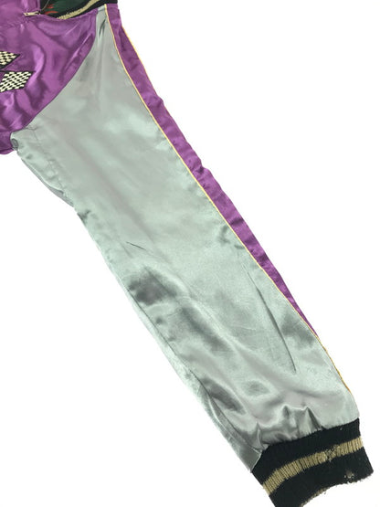 【中古品】【メンズ】 TAILOR 東洋 テーラー トウヨウ SOUVENIR JACKET TT10930 スーベニア ジャケット 虎×LOCALS スカジャン 145-261017-ty-08-tagh サイズ：M カラー：パープル/グリーン 万代Net店