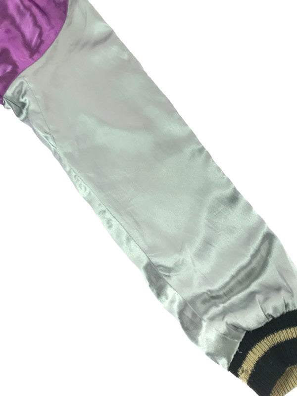 【中古品】【メンズ】 TAILOR 東洋 テーラー トウヨウ SOUVENIR JACKET TT10930 スーベニア ジャケット 虎×LOCALS スカジャン 145-261017-ty-08-tagh サイズ：M カラー：パープル/グリーン 万代Net店