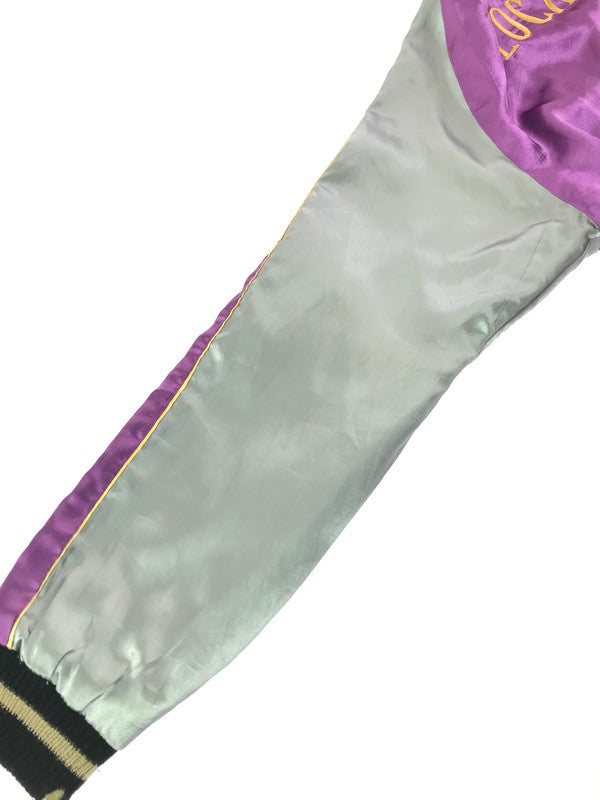 【中古品】【メンズ】 TAILOR 東洋 テーラー トウヨウ SOUVENIR JACKET TT10930 スーベニア ジャケット 虎×LOCALS スカジャン 145-261017-ty-08-tagh サイズ：M カラー：パープル/グリーン 万代Net店