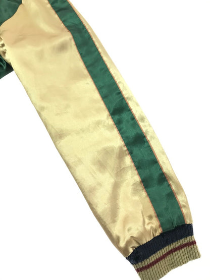 【中古品】【メンズ】 TAILOR 東洋 テーラー トウヨウ SOUVENIR JACKET TT10930 スーベニア ジャケット 虎×LOCALS スカジャン 145-261017-ty-08-tagh サイズ：M カラー：パープル/グリーン 万代Net店