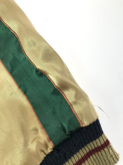 【中古品】【メンズ】 TAILOR 東洋 テーラー トウヨウ SOUVENIR JACKET TT10930 スーベニア ジャケット 虎×LOCALS スカジャン 145-261017-ty-08-tagh サイズ：M カラー：パープル/グリーン 万代Net店