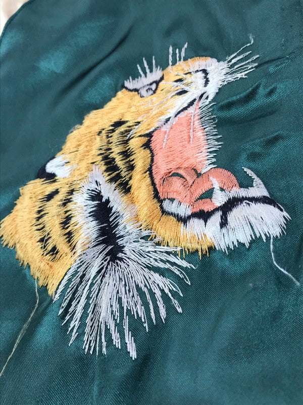 【中古品】【メンズ】 TAILOR 東洋 テーラー トウヨウ SOUVENIR JACKET TT10930 スーベニア ジャケット 虎×LOCALS スカジャン 145-261017-ty-08-tagh サイズ：M カラー：パープル/グリーン 万代Net店
