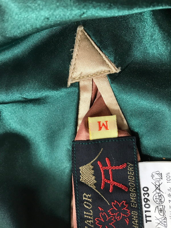【中古品】【メンズ】 TAILOR 東洋 テーラー トウヨウ SOUVENIR JACKET TT10930 スーベニア ジャケット 虎×LOCALS スカジャン 145-261017-ty-08-tagh サイズ：M カラー：パープル/グリーン 万代Net店