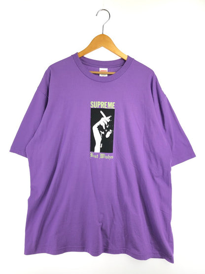 【中古品】【メンズ】 SUPREME シュプリーム WISH S/S TEE ウィッシュ 半袖 Tシャツ トップス 149-201023-ty-21-tagh サイズ：XXL カラー：パープル 万代Net店