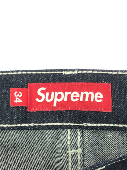 【中古品】【メンズ】 SUPREME シュプリーム 26SS CONTRAST STITCH DOUBLE KNEE PAINTER JEAN 26年春夏 コントラスト ステッチ ダブル ニー ペインター ジーンズ 149-201023-ty-32-tagh サイズ：34 カラー：インディゴ 万代Net店
