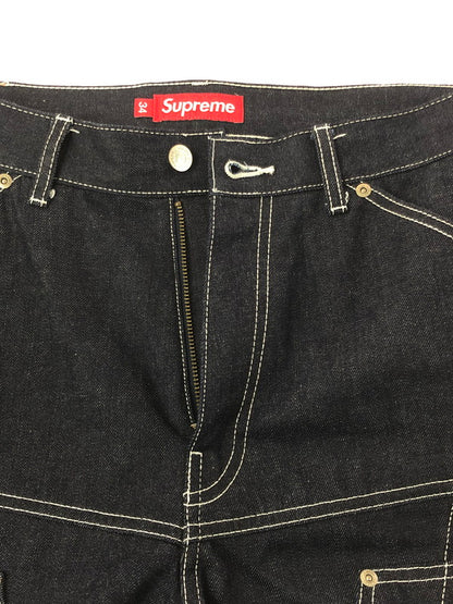【中古品】【メンズ】 SUPREME シュプリーム 26SS CONTRAST STITCH DOUBLE KNEE PAINTER JEAN 26年春夏 コントラスト ステッチ ダブル ニー ペインター ジーンズ 149-201023-ty-32-tagh サイズ：34 カラー：インディゴ 万代Net店