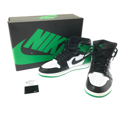【中古品】【メンズ】 NIKE ナイキ AIR JORADN 1 RETRO HIGH OG DZ5485-031 エア ジョーダン 1 レトロ ハイ スニーカー 靴 160-261013-na-19-tagh サイズ：28cm US 10 カラー：BLACK/LUCKY GREEN-WHITE 万代Net店