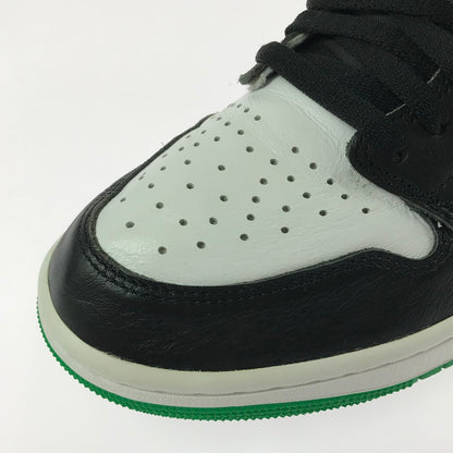 【中古品】【メンズ】 NIKE ナイキ AIR JORADN 1 RETRO HIGH OG DZ5485-031 エア ジョーダン 1 レトロ ハイ スニーカー 靴 160-261013-na-19-tagh サイズ：28cm US 10 カラー：BLACK/LUCKY GREEN-WHITE 万代Net店