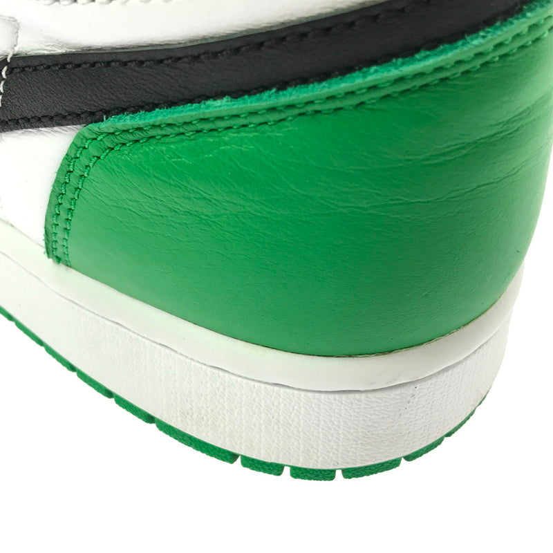 【中古品】【メンズ】 NIKE ナイキ AIR JORADN 1 RETRO HIGH OG DZ5485-031 エア ジョーダン 1 レトロ ハイ スニーカー 靴 160-261013-na-19-tagh サイズ：28cm US 10 カラー：BLACK/LUCKY GREEN-WHITE 万代Net店