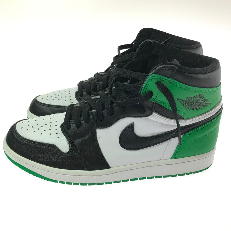 【中古品】【メンズ】 NIKE ナイキ AIR JORADN 1 RETRO HIGH OG DZ5485-031 エア ジョーダン 1 レトロ ハイ スニーカー 靴 160-261013-na-19-tagh サイズ：28cm US 10 カラー：BLACK/LUCKY GREEN-WHITE 万代Net店