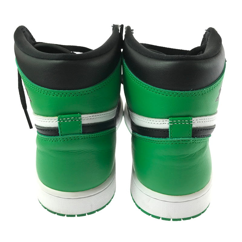 【中古品】【メンズ】 NIKE ナイキ AIR JORADN 1 RETRO HIGH OG DZ5485-031 エア ジョーダン 1 レトロ ハイ スニーカー 靴 160-261013-na-19-tagh サイズ：28cm US 10 カラー：BLACK/LUCKY GREEN-WHITE 万代Net店