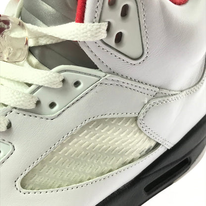【中古品】【メンズ】 NIKE ナイキ AIR JORDAN 5 RETRO DA1911-102 エアジョーダン 5 レトロ スニーカー 靴 160-261013-na-13-tagh サイズ：28cm US 10 カラー：WHITE/FIRE RED-BLACK 万代Net店