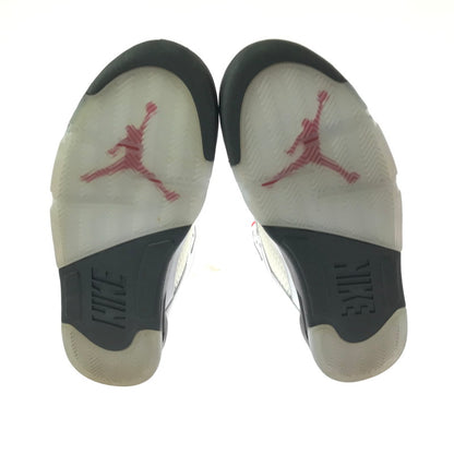 【中古品】【メンズ】 NIKE ナイキ AIR JORDAN 5 RETRO DA1911-102 エアジョーダン 5 レトロ スニーカー 靴 160-261013-na-13-tagh サイズ：28cm US 10 カラー：WHITE/FIRE RED-BLACK 万代Net店