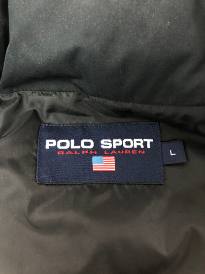 【中古品】【メンズ】 POLO SPORT RALPH LAUREN ポロ スポーツ ラルフローレン 90'S-00'S DOWN JACKET JR-RS-SA-0601 90-00年代 ダウンジャケット アウター 146-261024-na-08-tagh サイズ：L カラー：ブルー 万代Net店