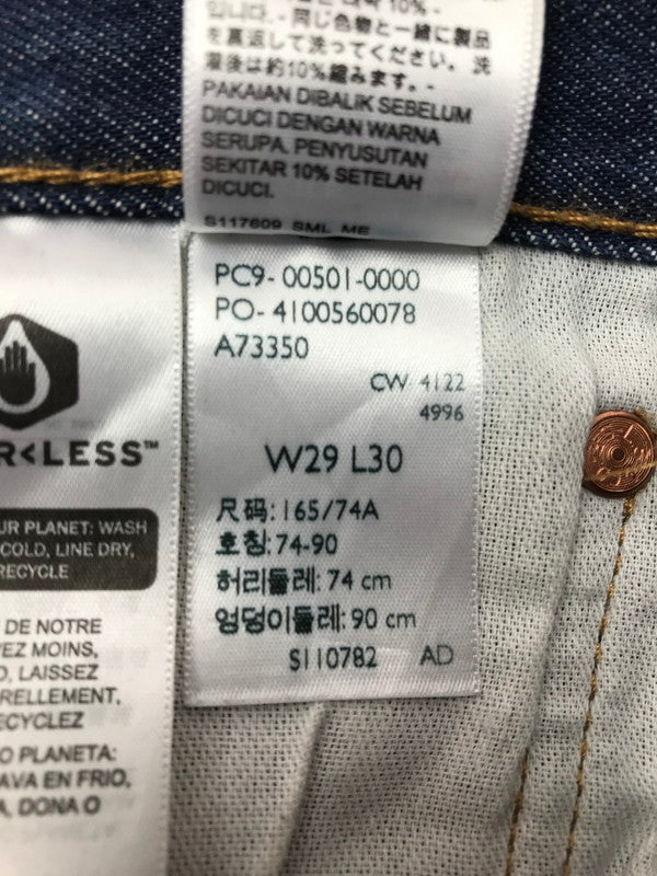【中古品】【メンズ】 LEVI'S リーバイス 501 DENIM PANTS 00501-0000 メキシコ製 デニムパンツ ボトムス 156-261020-na-23-tagh サイズ：W29 L30 カラー：インディゴ 万代Net店