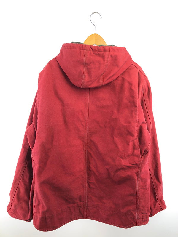 【現状渡し品】【メンズ】 CARHARTT カーハート DUCK JACKET C68 DKR ダックジャケット アウター 146-261024-na-10-tagh サイズ：L カラー：ダークレッド 万代Net店
