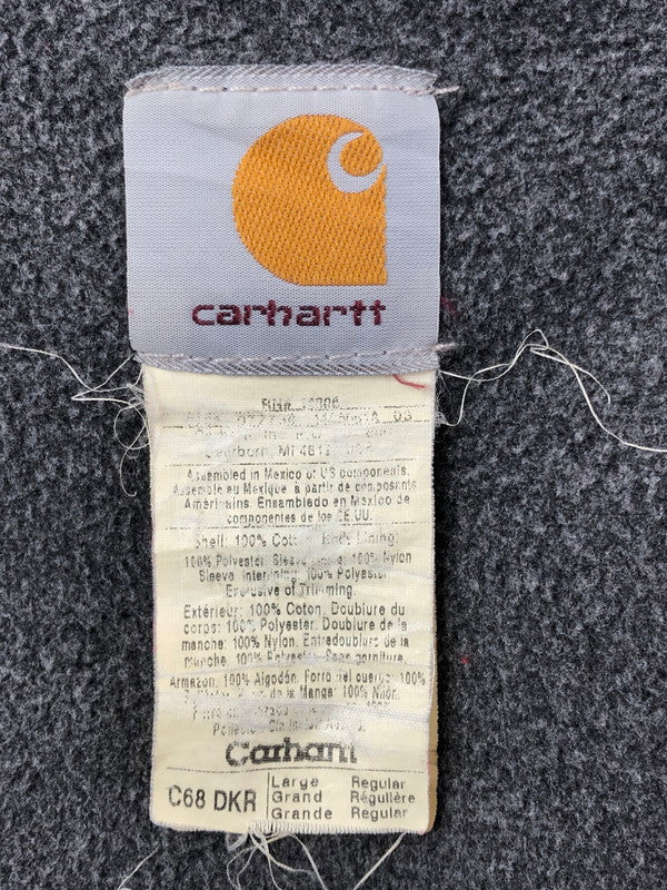 【現状渡し品】【メンズ】 CARHARTT カーハート DUCK JACKET C68 DKR ダックジャケット アウター 146-261024-na-10-tagh サイズ：L カラー：ダークレッド 万代Net店